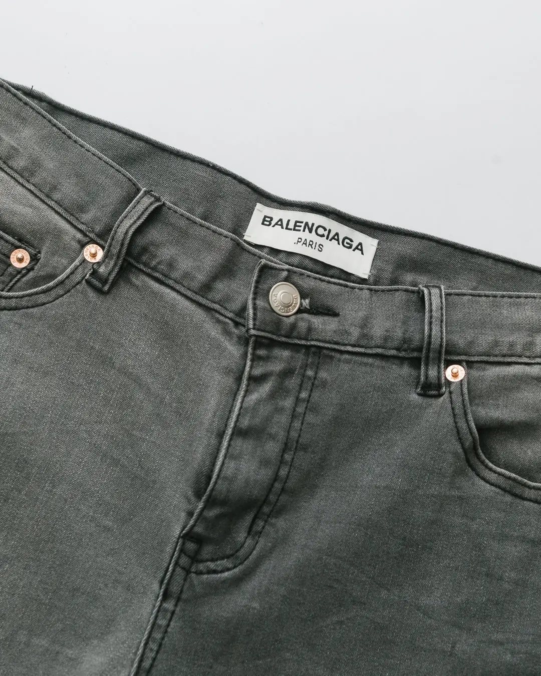 Balenciaga Charcoal Denims