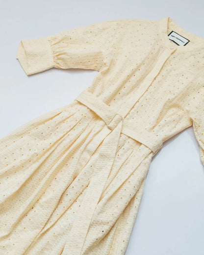 Karl lagerfeld belted midi dress