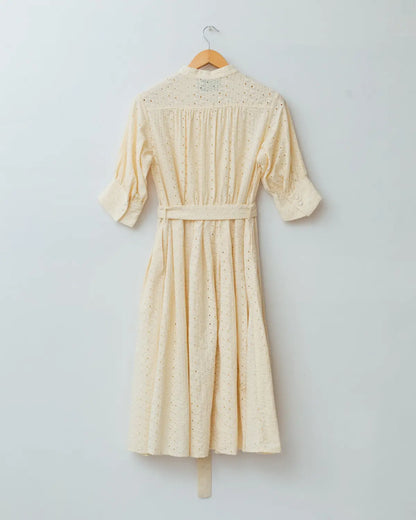 Karl lagerfeld belted midi dress