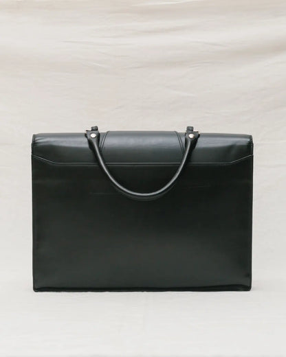 Box calf briefcase