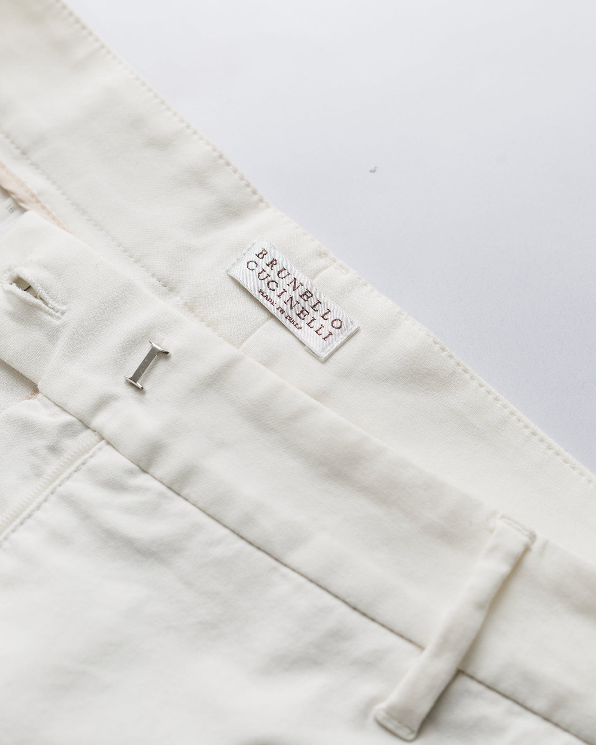 Brunello cucinelli cotton trousers