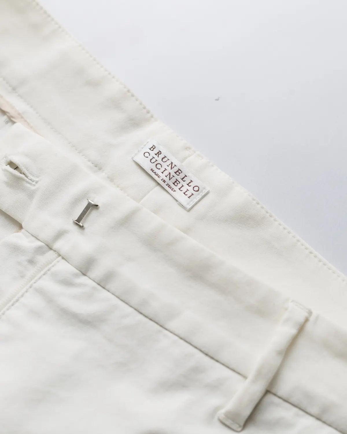 Brunello cucinelli cotton trousers