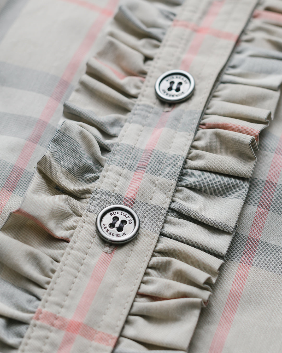 Burberry Button Down Shirt Dress