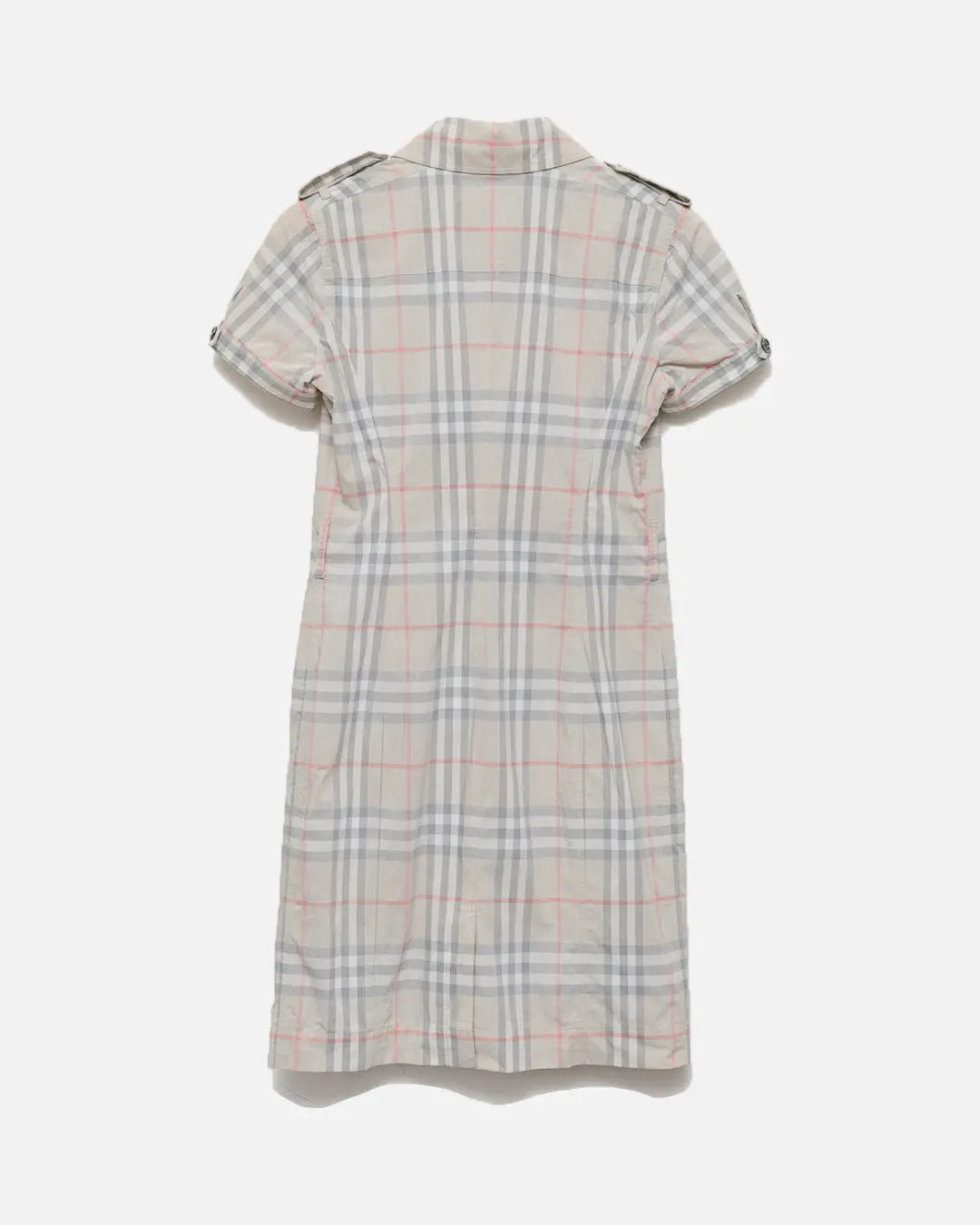 Burberry Button Down Shirt Dress