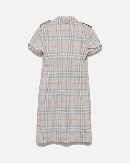 Burberry Button Down Shirt Dress
