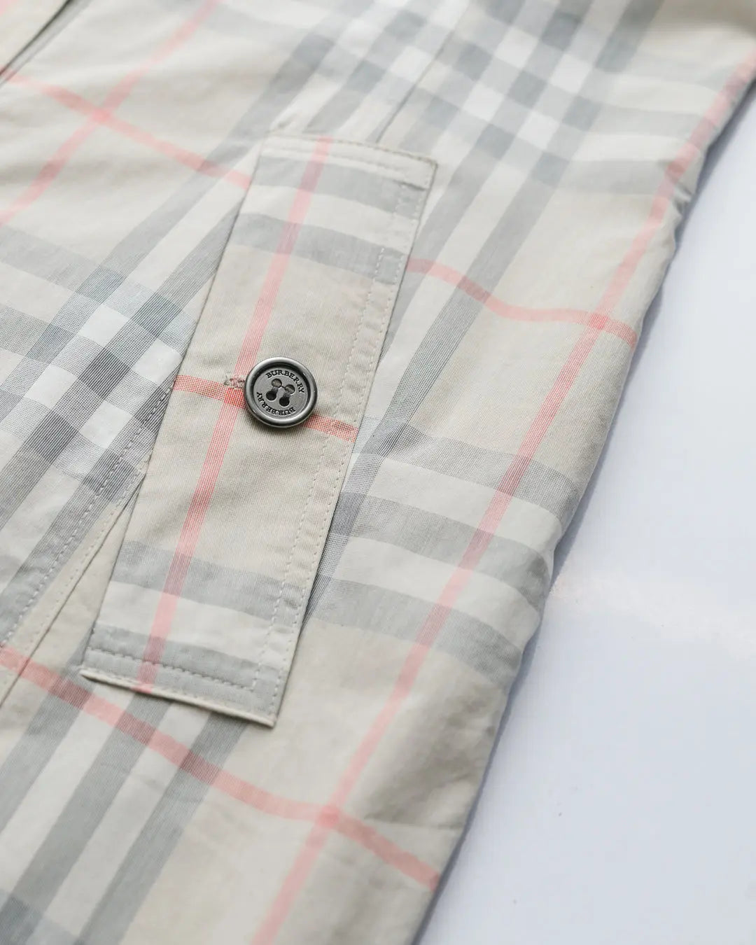 Burberry Button Down Shirt Dress