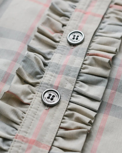 Burberry Button Down Shirt Dress