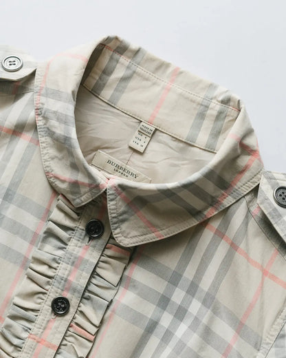 Burberry Button Down Shirt Dress