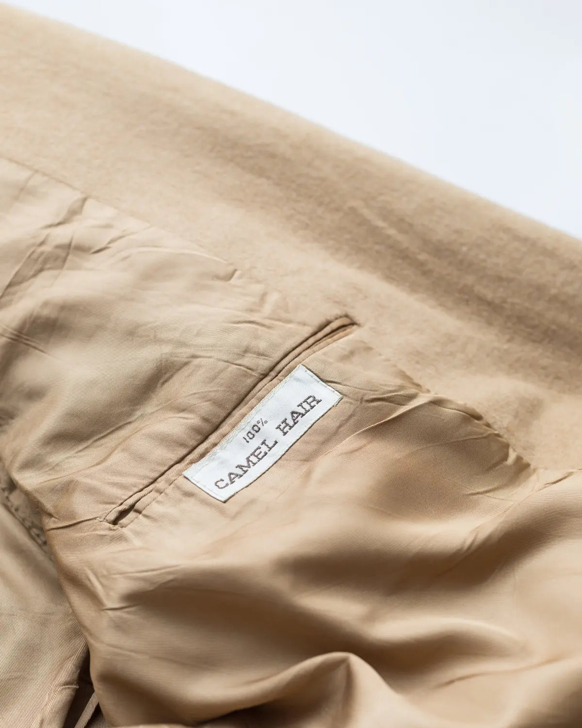 Handpicked by aimée camel hair blazer