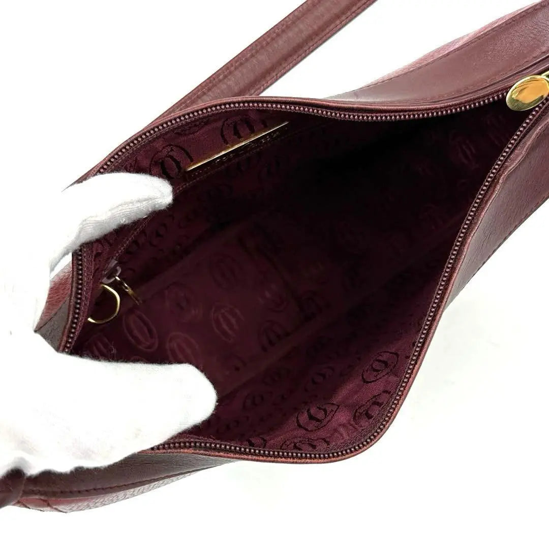 Cartier trinity bordeaux shoulder bag