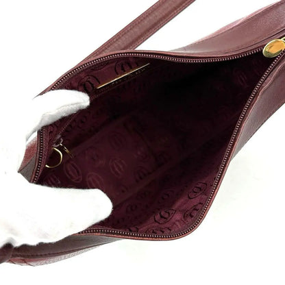 Cartier trinity bordeaux shoulder bag