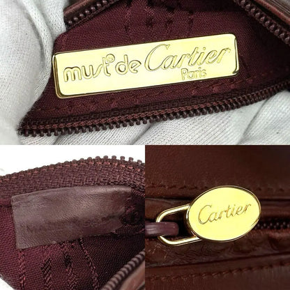 Cartier trinity bordeaux shoulder bag