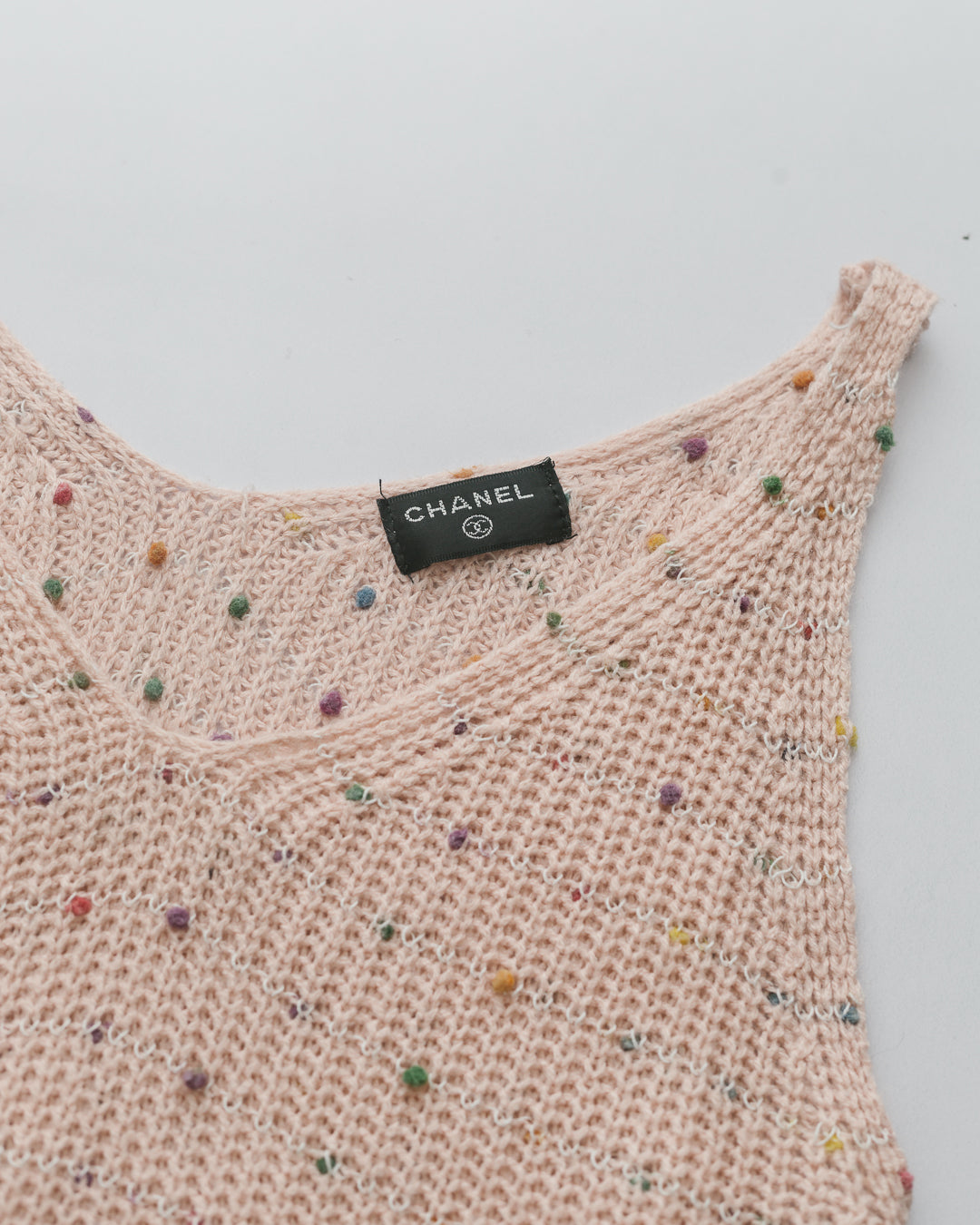Chanel Bauble Knit Top