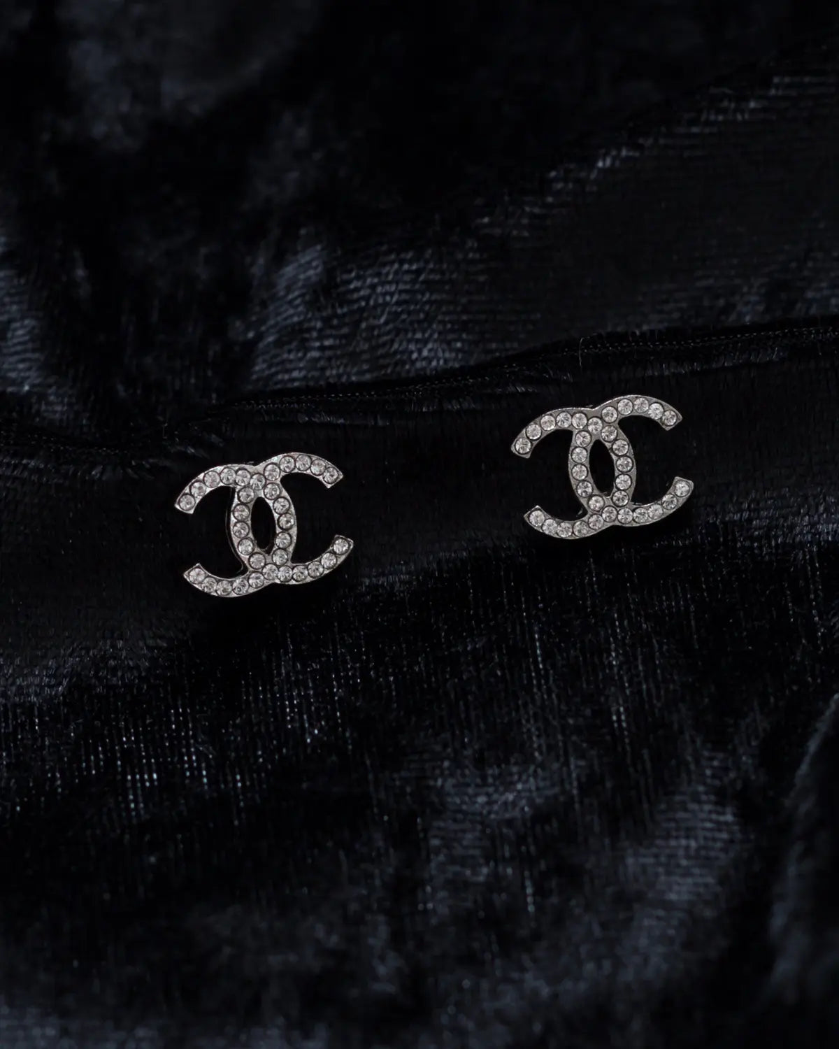Chanel cc earrings