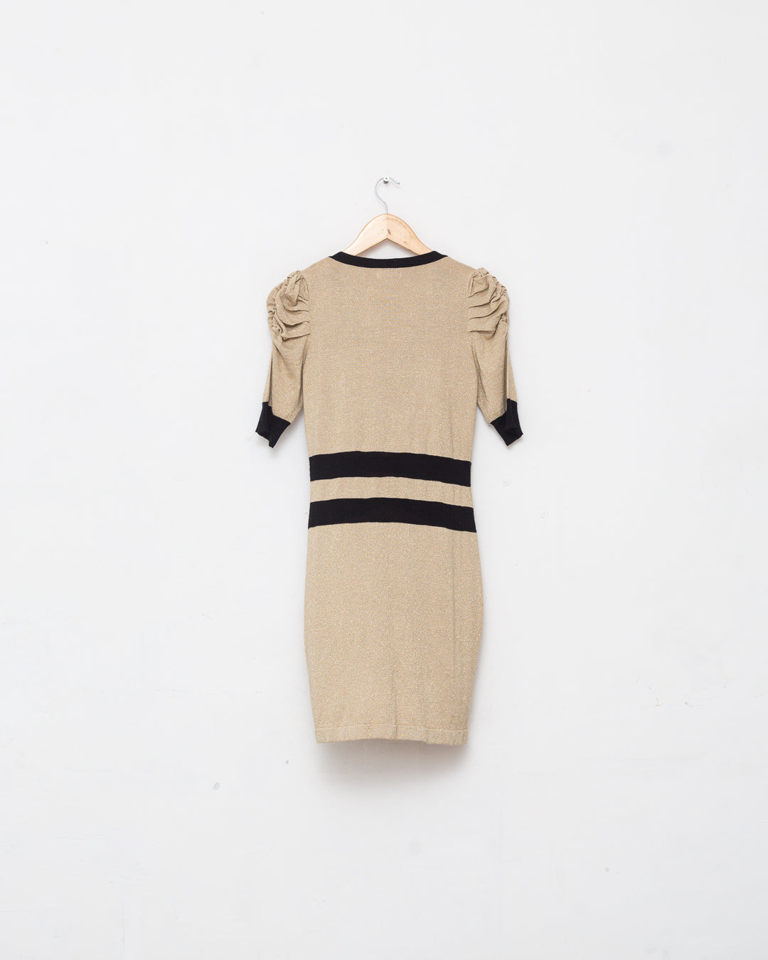 ‘THIS’ Chanel Knit Contrasting Panels Dress