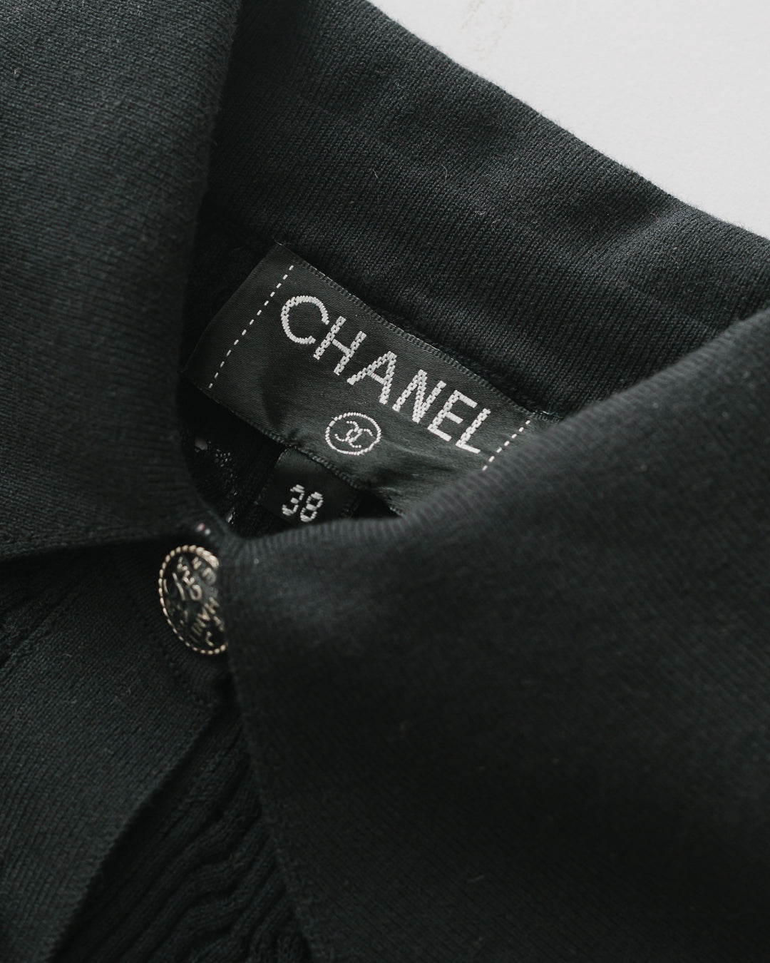 Chanel Knit Polo Top