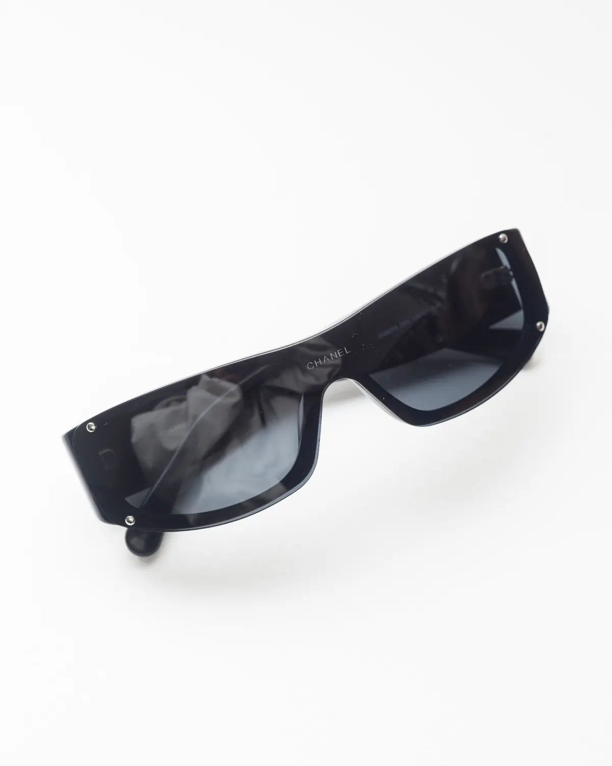 Chanel logo front sunglasses