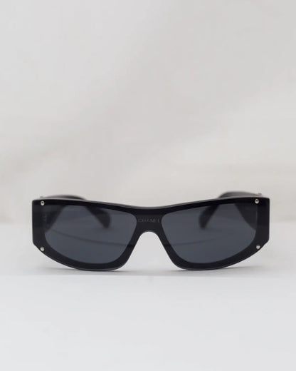 Chanel logo front sunglasses