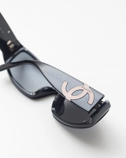 Chanel logo front sunglasses