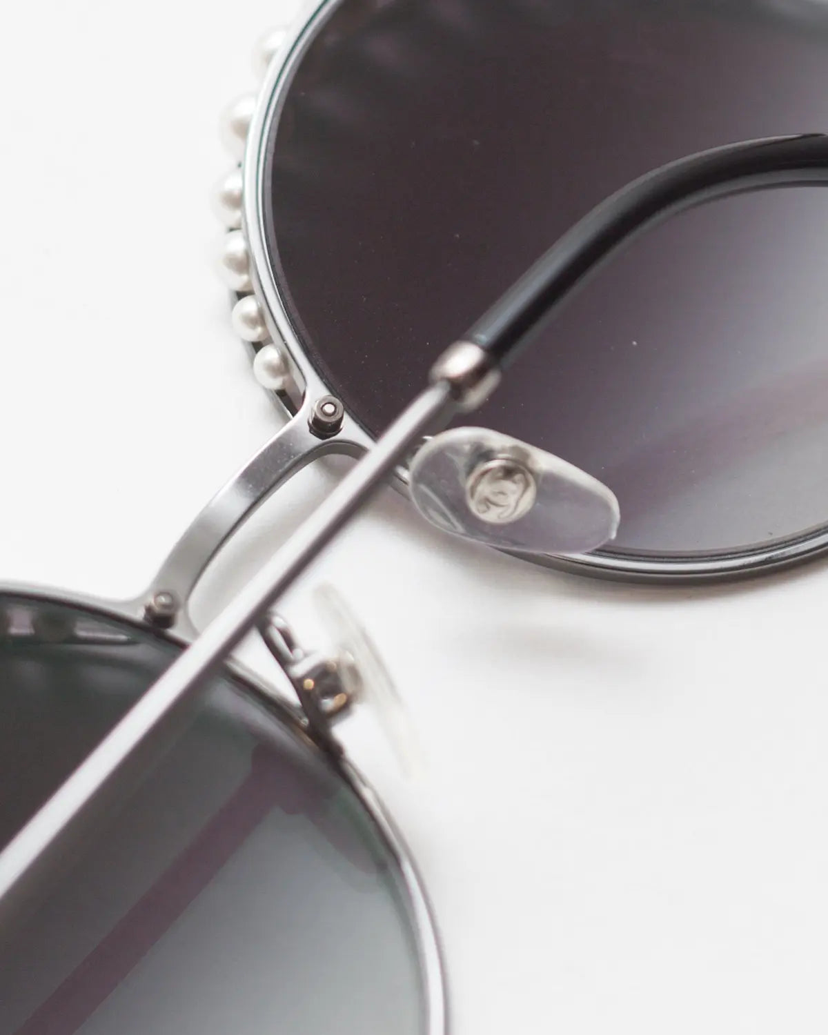 Chanel pearl sunglasses