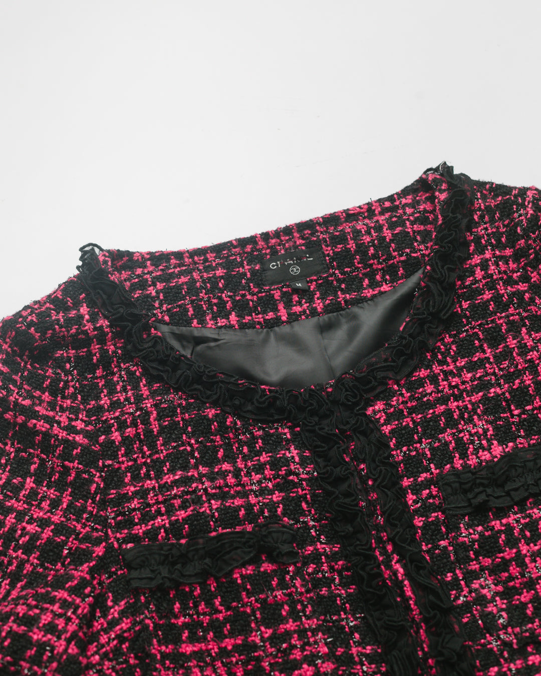 Chanel Tweed Long Line Dress Jacket