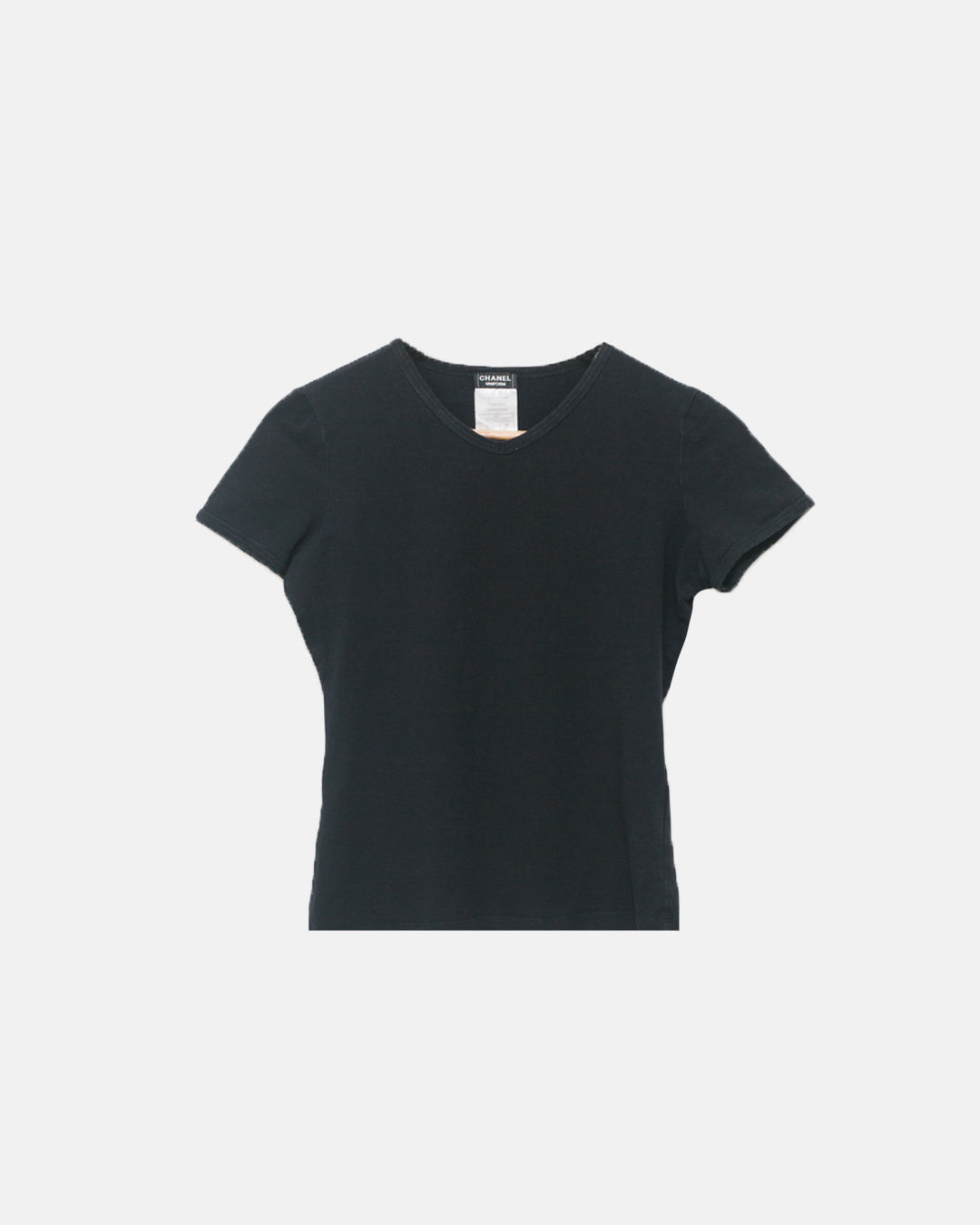 Chanel Uniforms Back CC Logo Tshirt