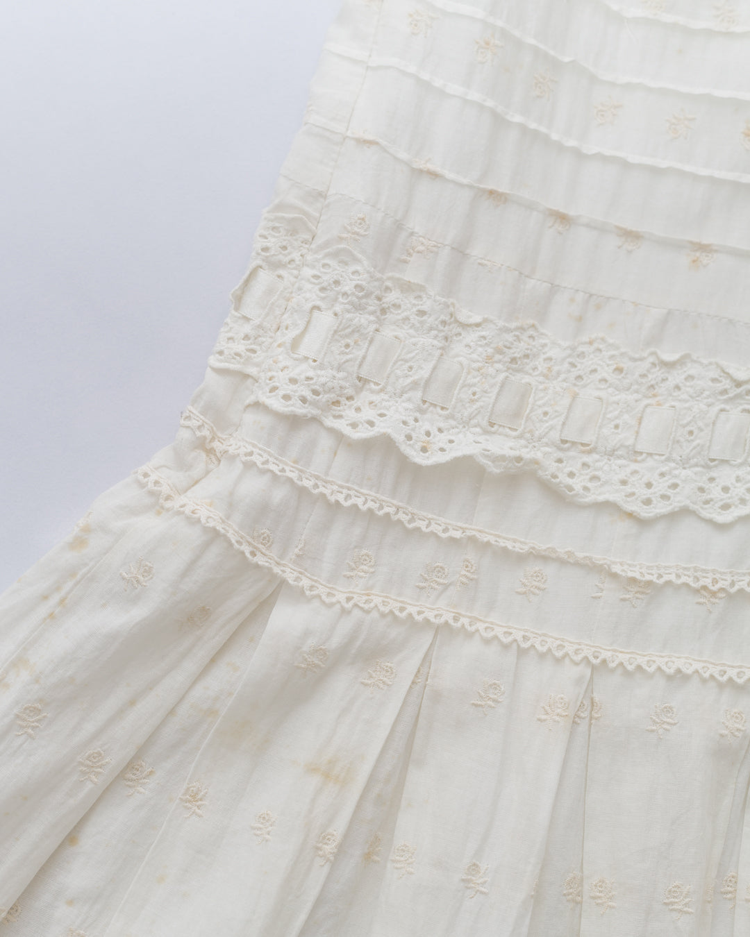 Chloé Lace Detailed Midi Dress