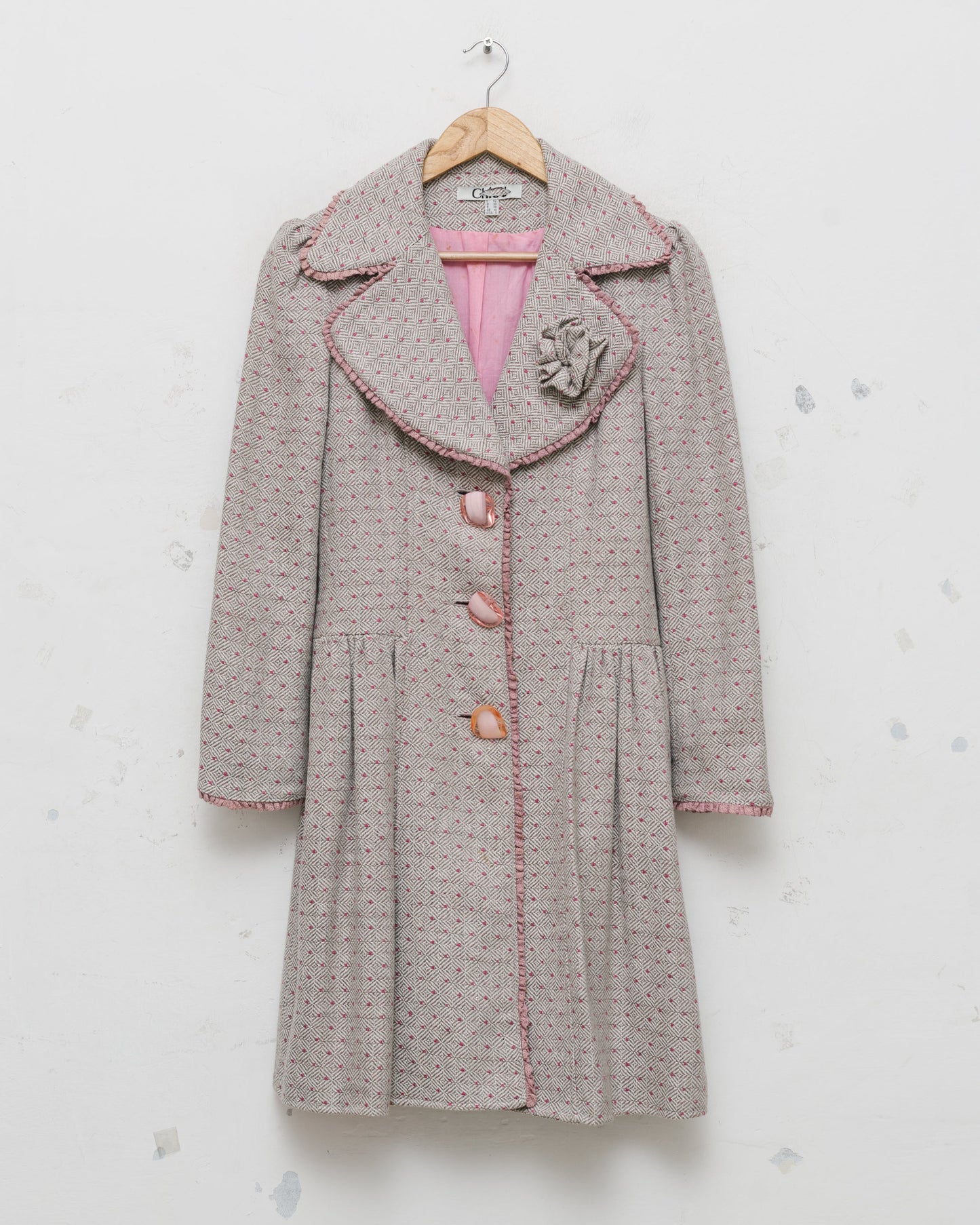 Chloé patterned dress coat