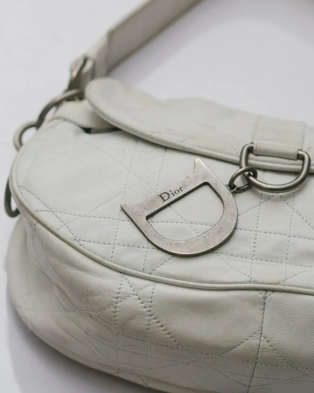 Christian Dior Cannage Quilted Lambskin Bag