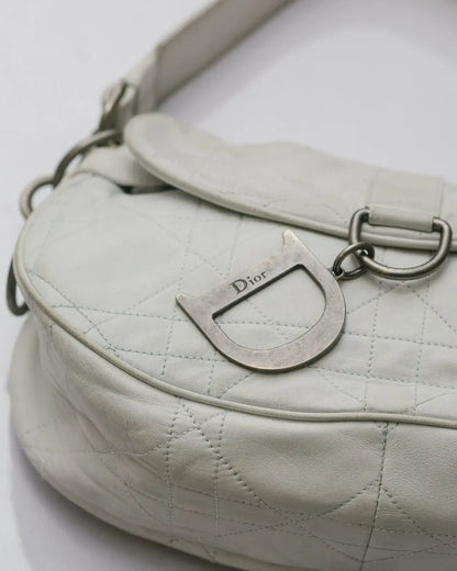 Christian Dior Cannage Quilted Lambskin Bag