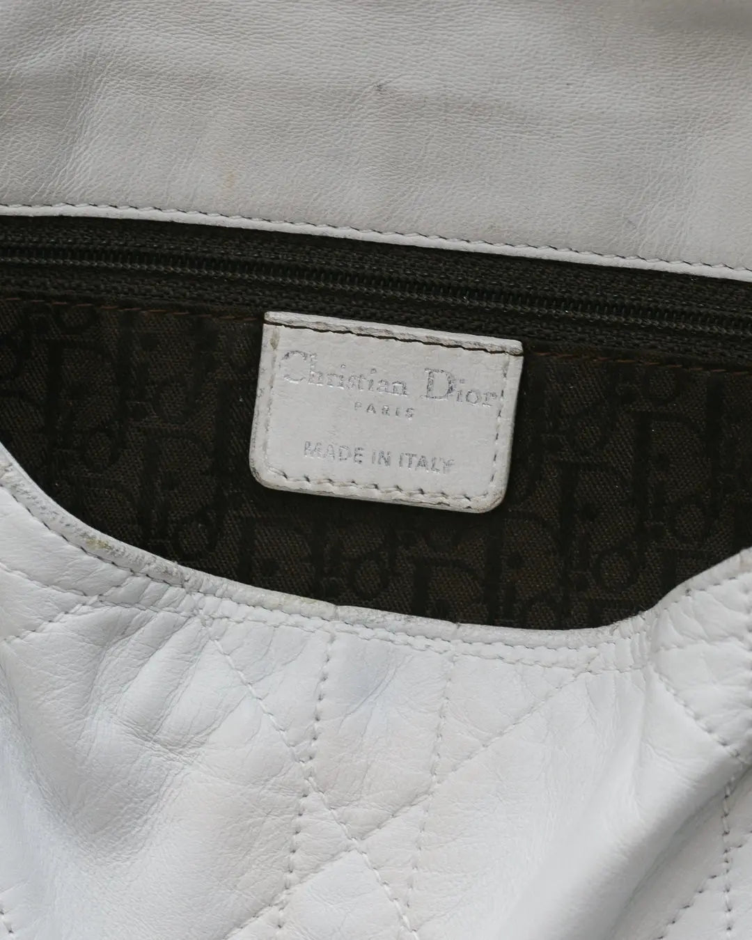 Christian Dior Cannage Quilted Lambskin Bag