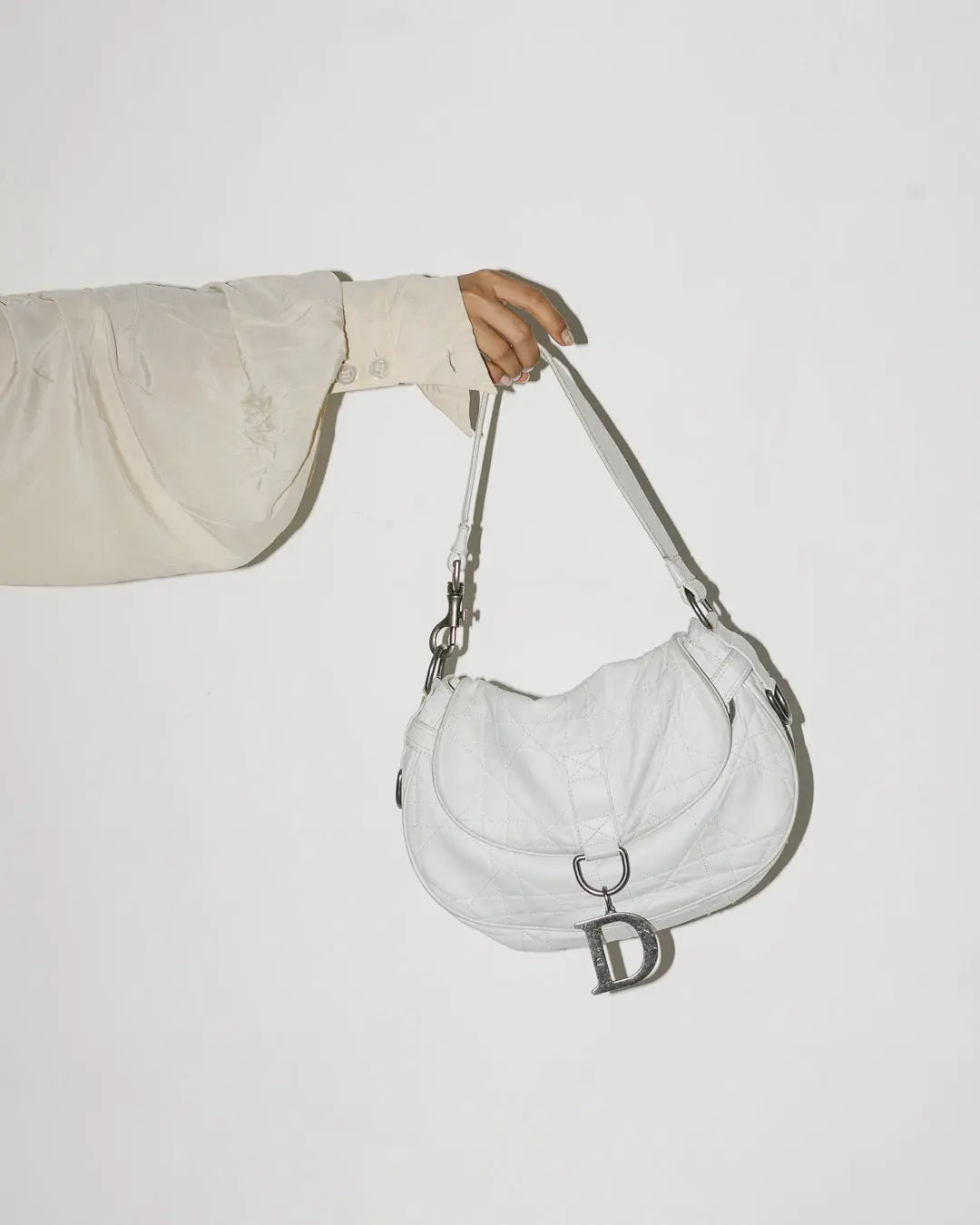 Christian Dior Cannage Quilted Lambskin Bag