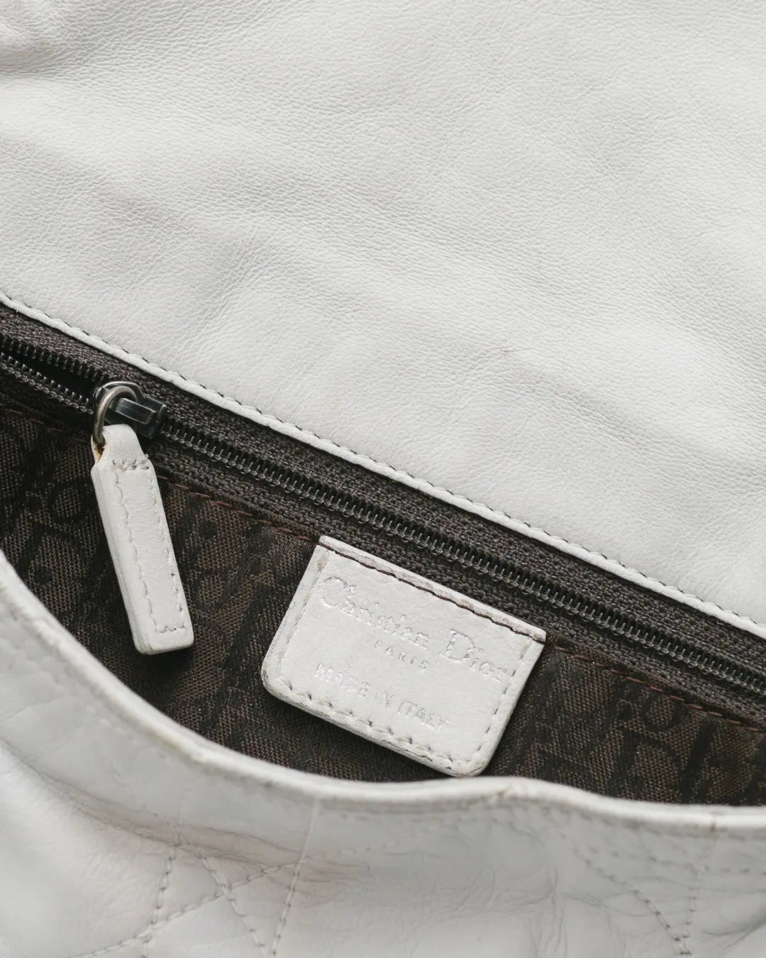 Christian Dior Cannage Quilted Lambskin Bag