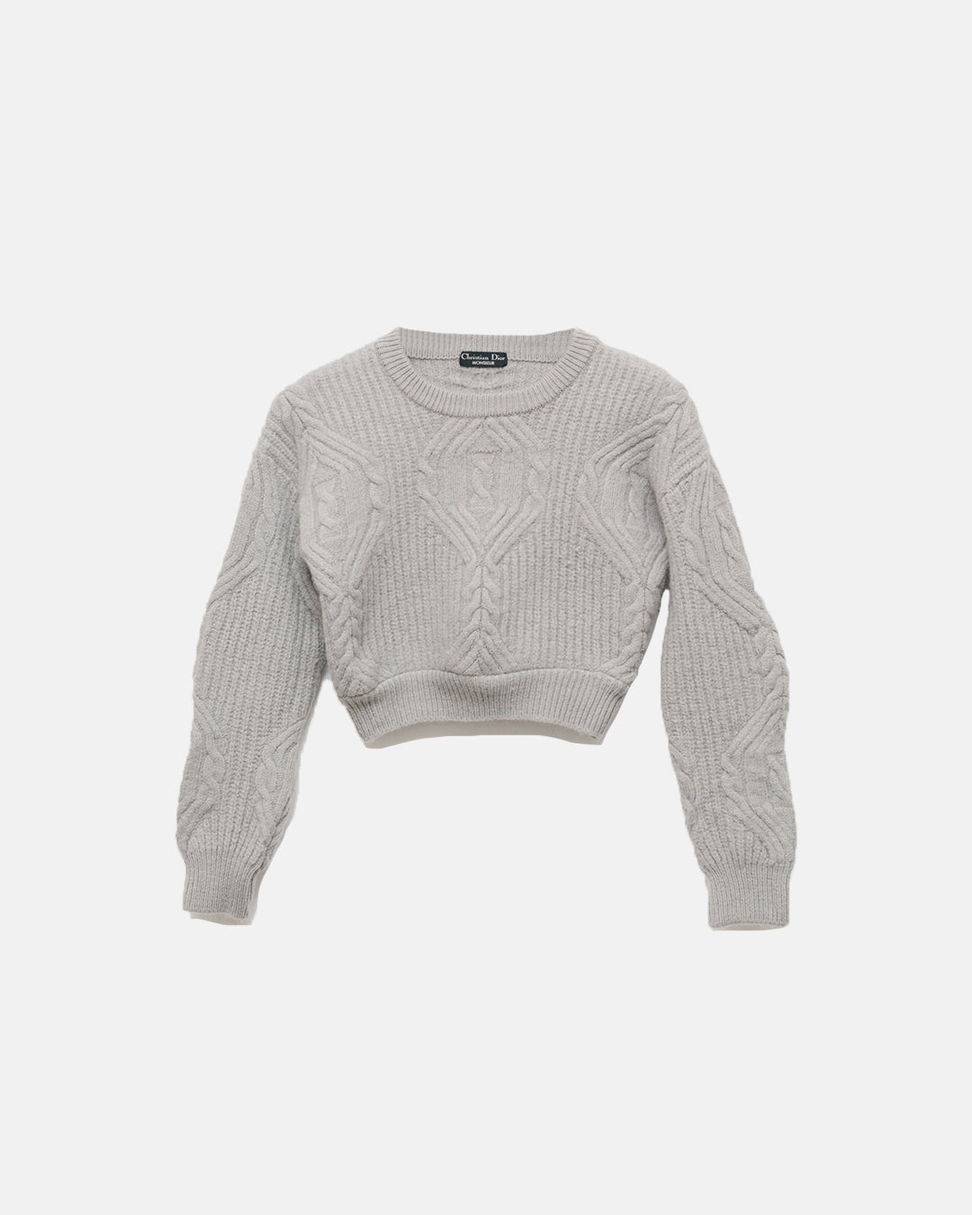 Christian Dior Cropped Knit Jumper
