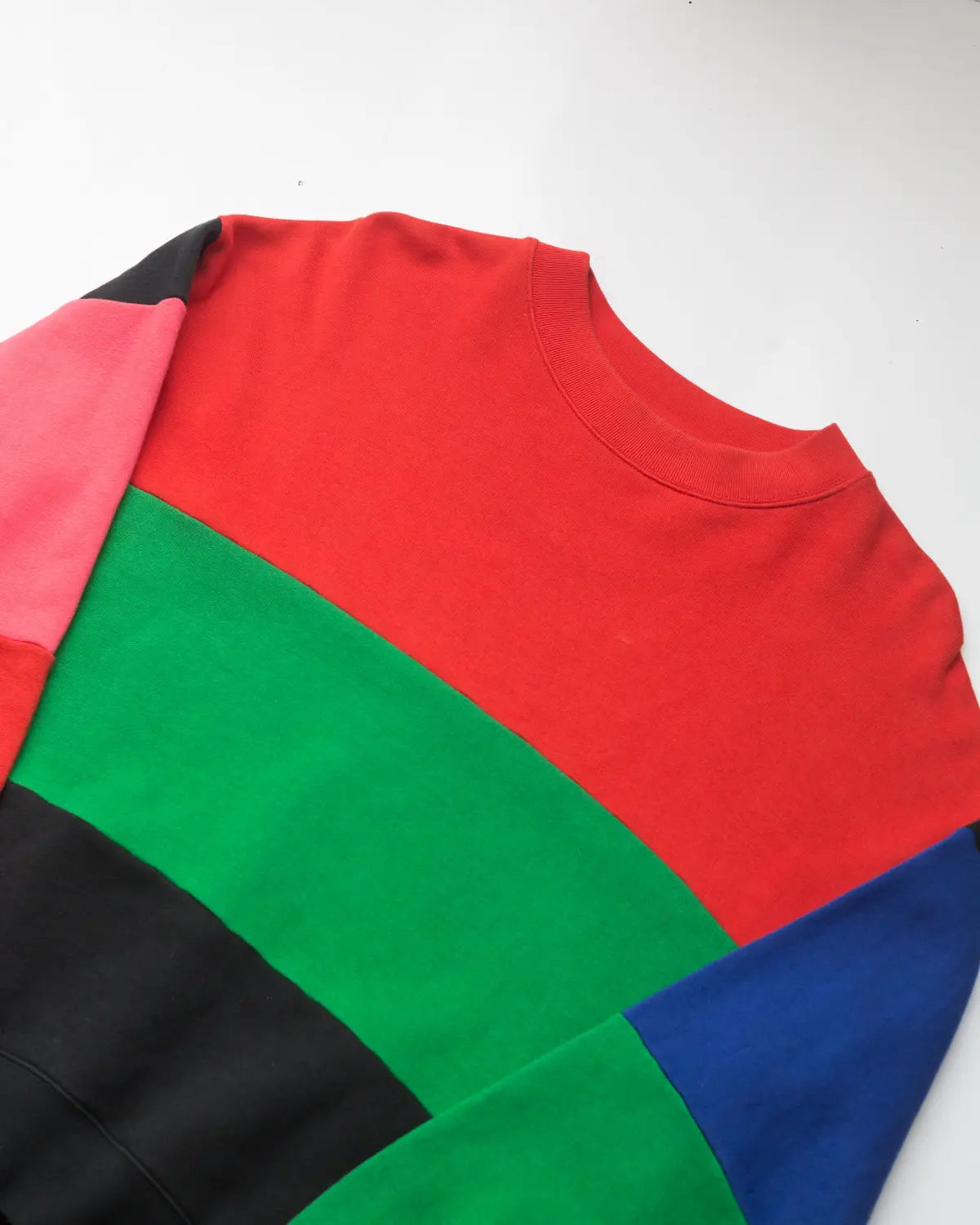 Acne studios colorblock sweatshirt