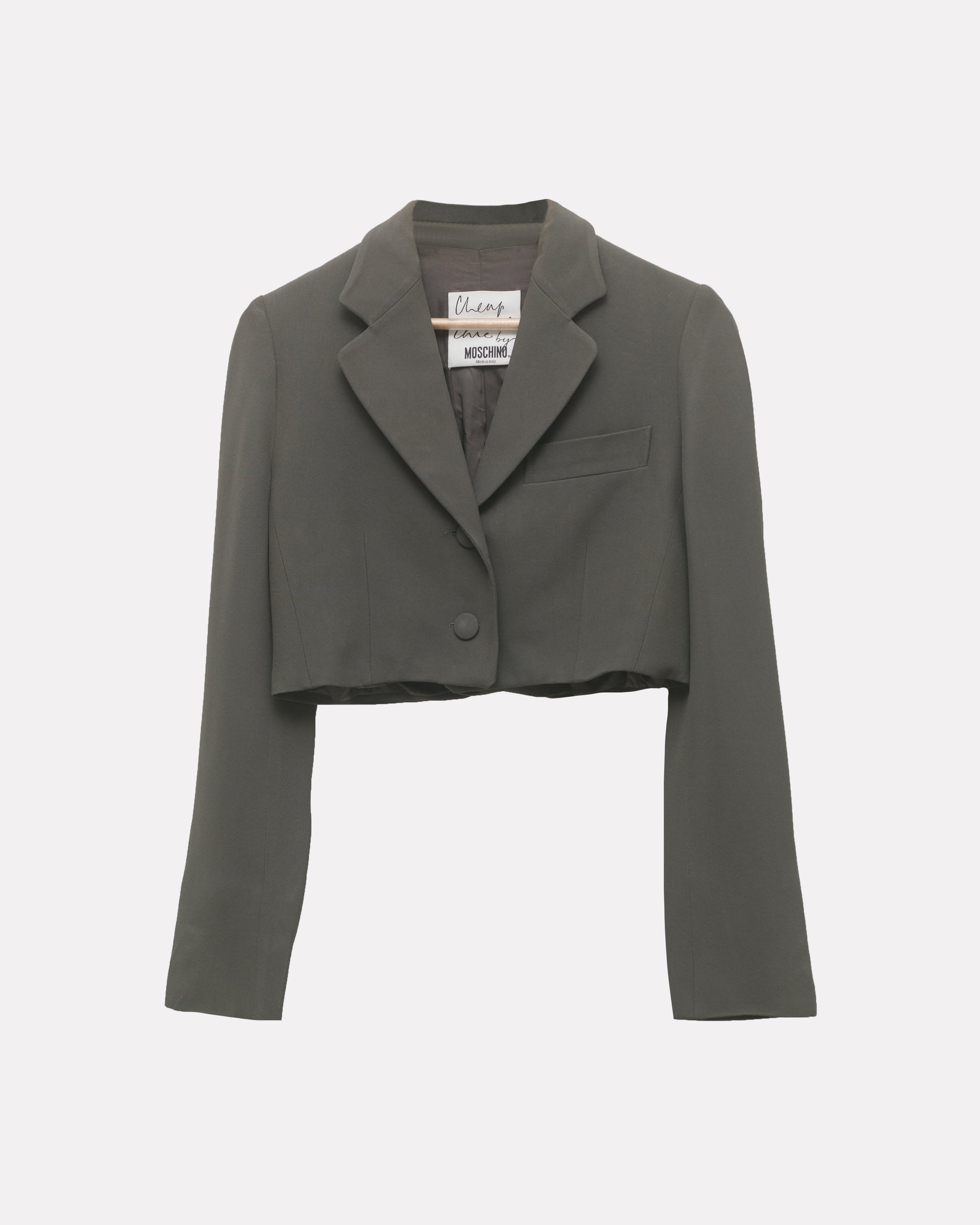 Moschino cheap & chic cropped blazer