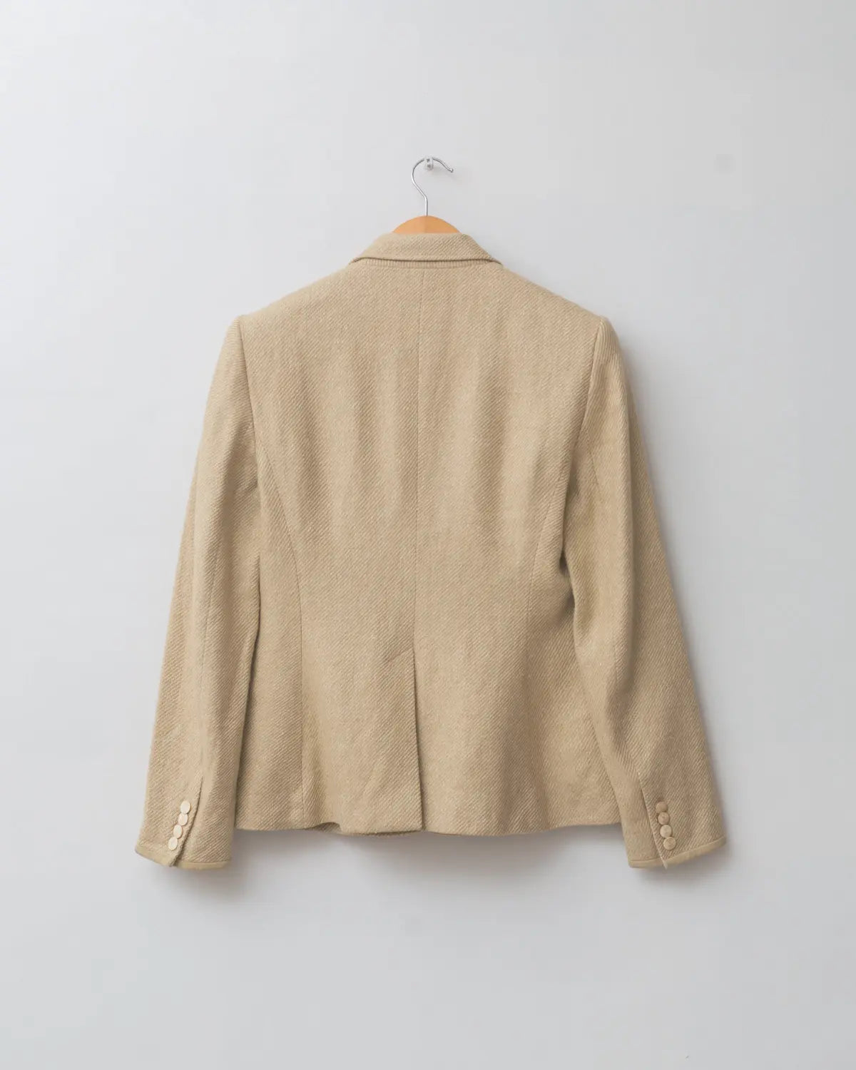 Ralph lauren custom tailored linen & mulberry silk blazer