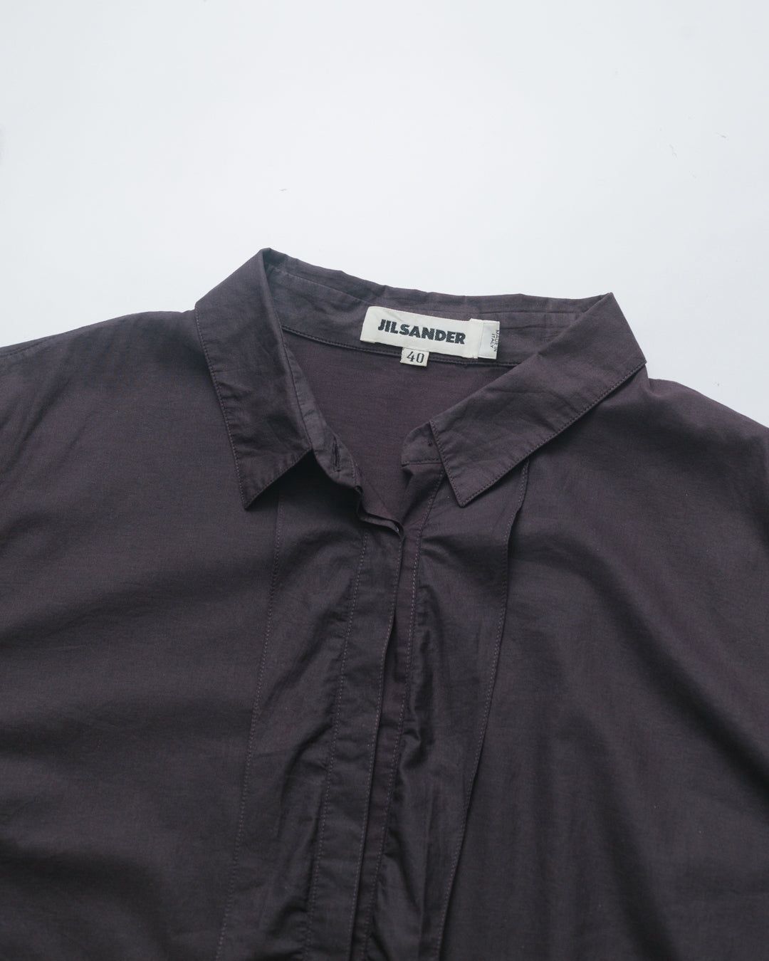 *Jil Sander Dark Plum Shirt