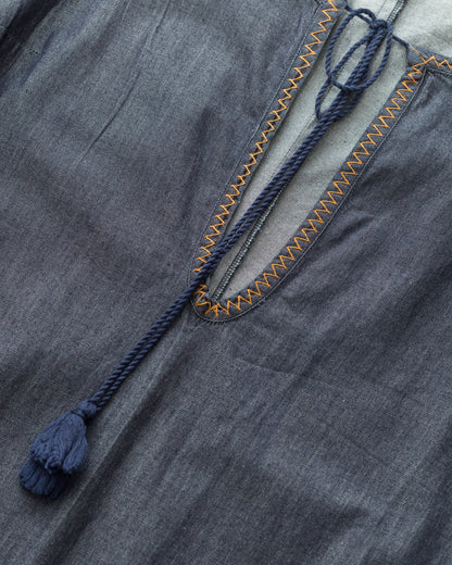 Miu Miu Denim Midi Dress