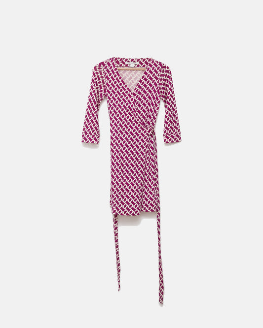 Diane von Furstenberg Printed Wrap Dress