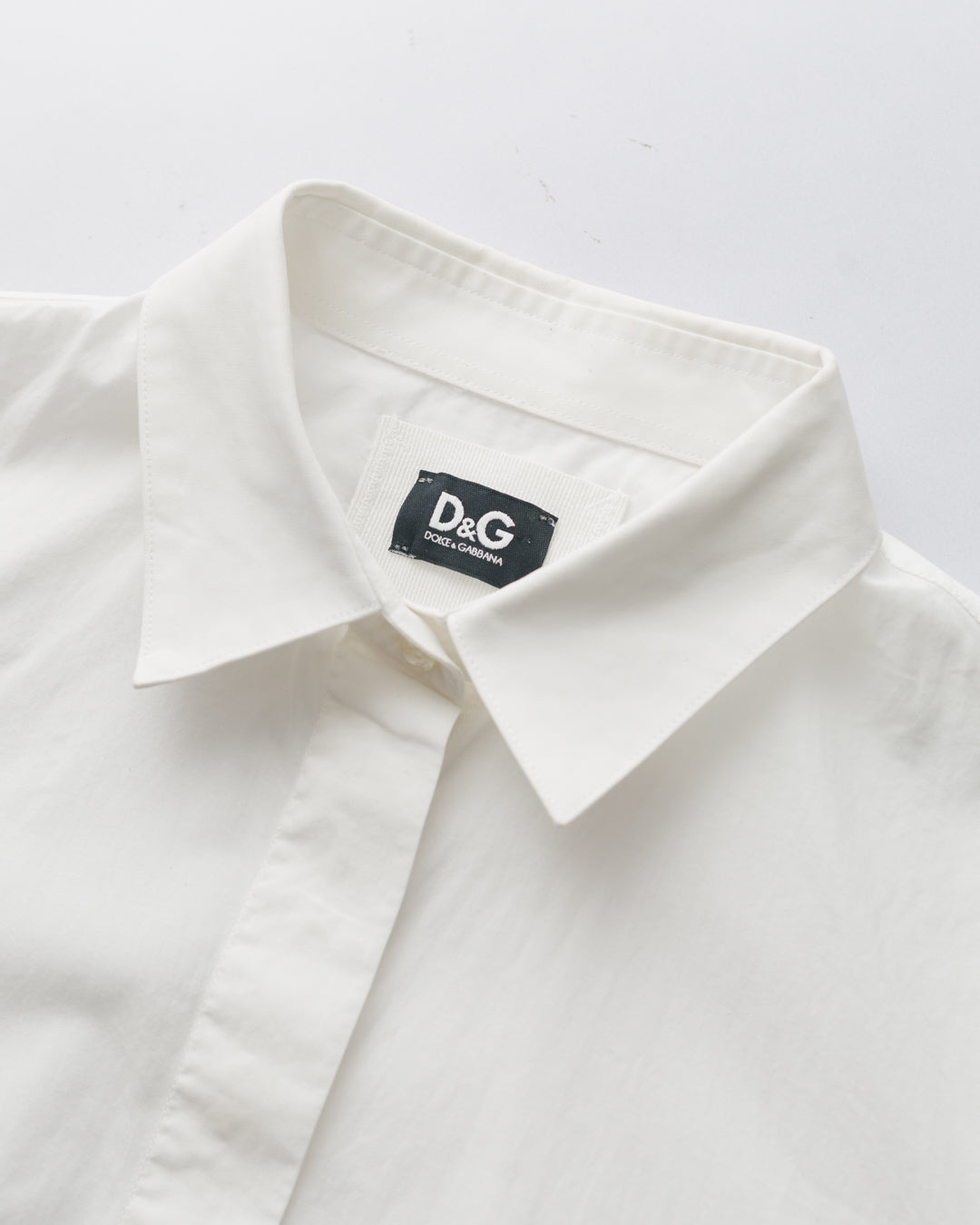 Dolce & Gabbana Embroidered Logo Button Down