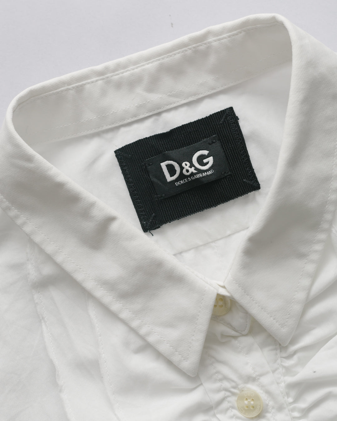 Dolce & Gabbana White Button Down