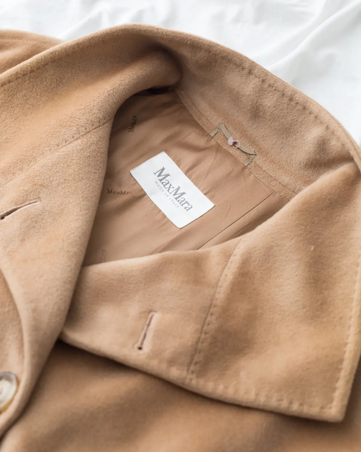 Maxmara double breasted wool & cashmere coat