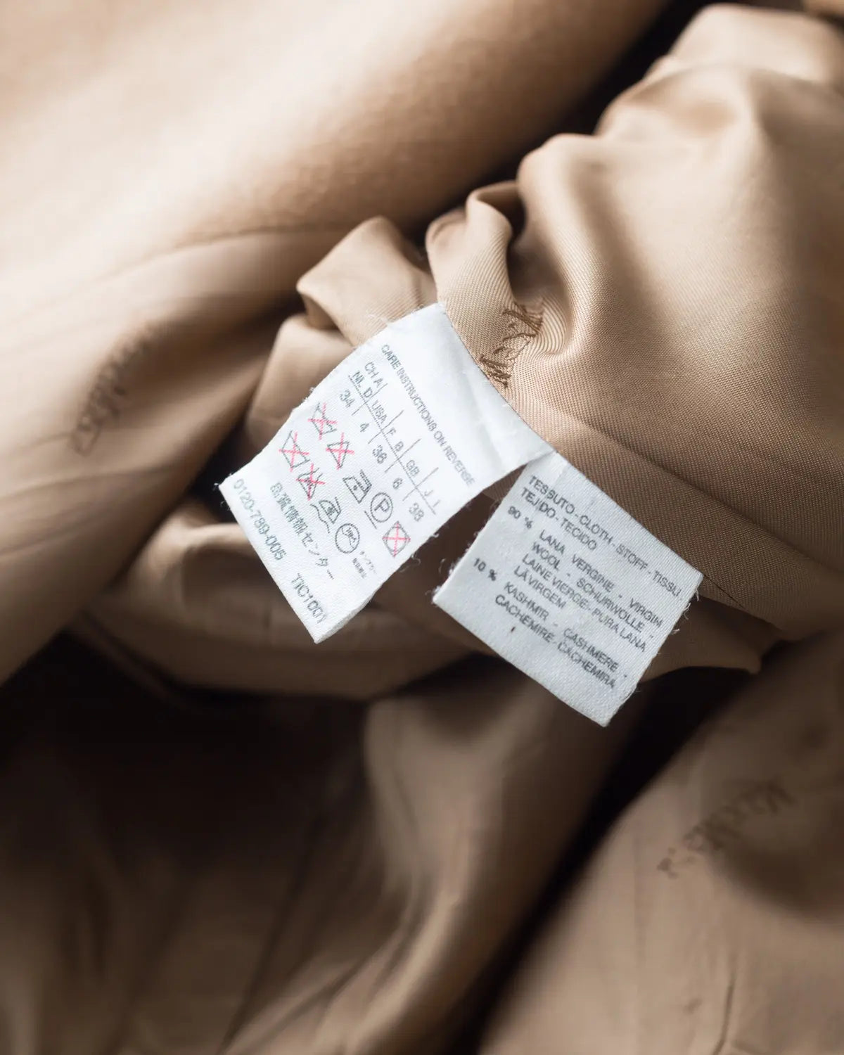 Maxmara double breasted wool & cashmere coat