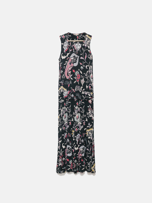 Etro Floral Print Midi Dress
