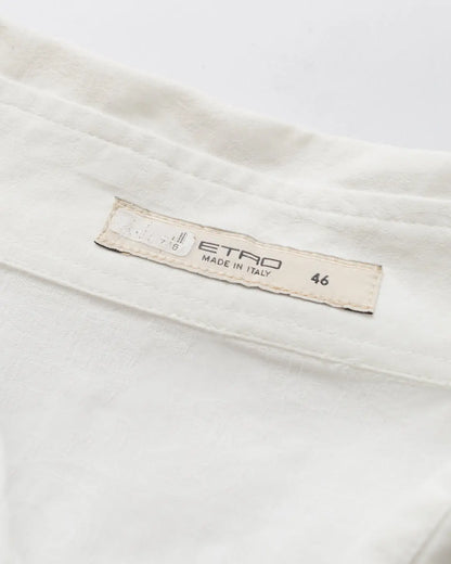 Etro Minimalist White Shirt