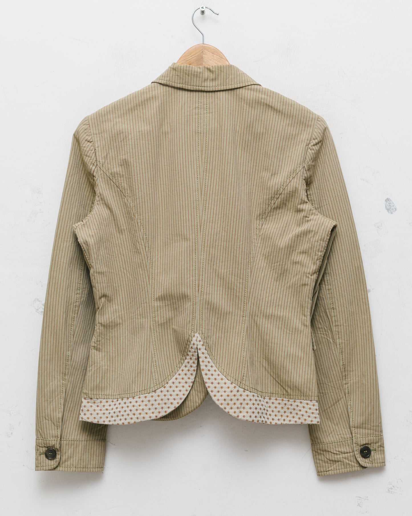 Etro striped hourglass blazer