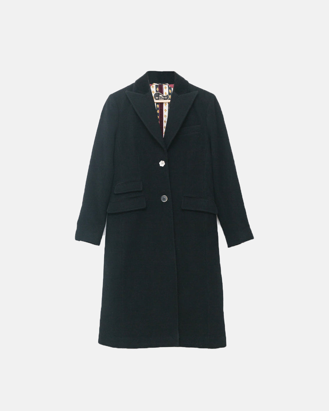 Etro Wool & Cashmere Structured Coat