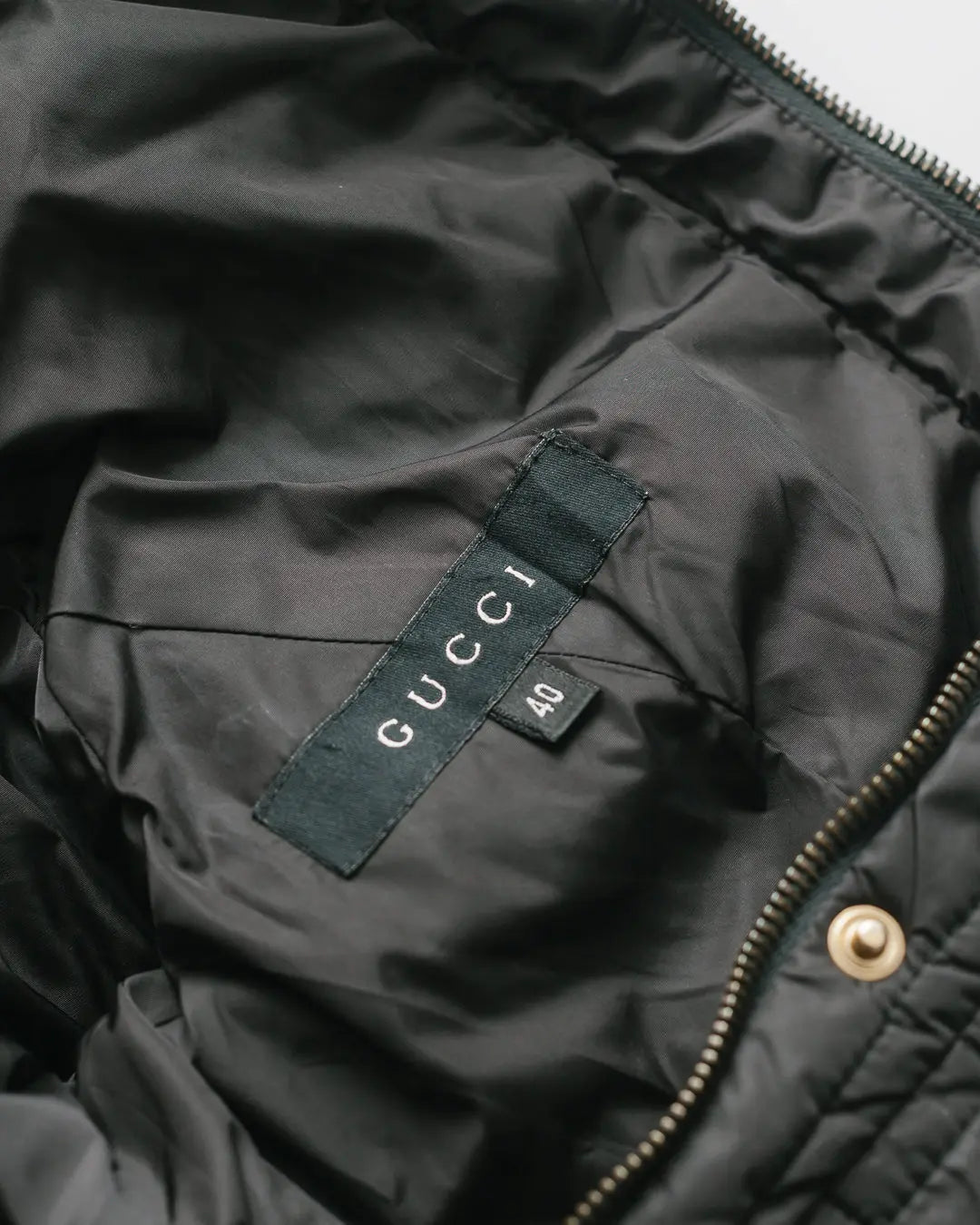 Gucci Zip Up Puffer Jacket