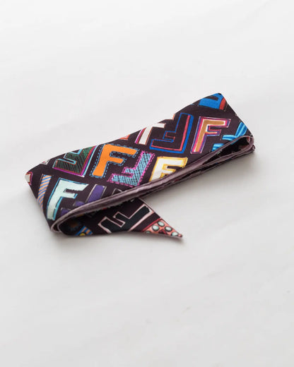 Fendi 2-way silk twilly